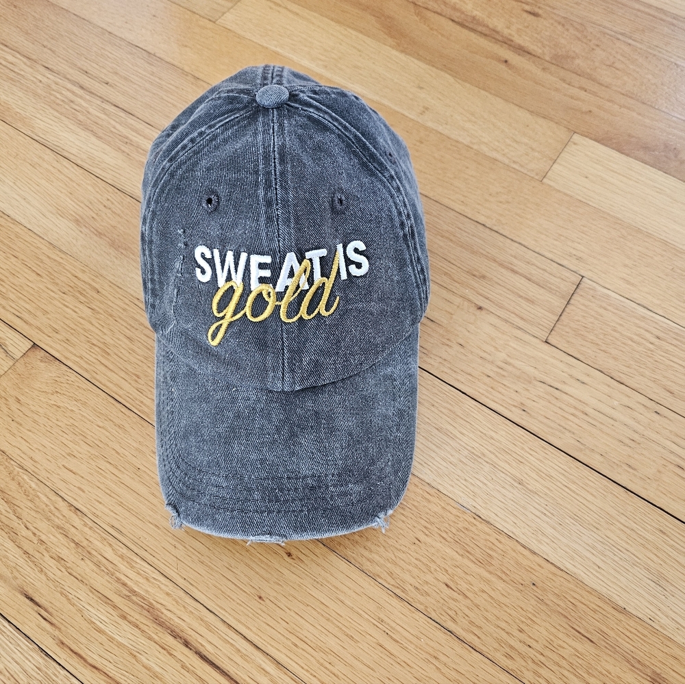 Sweat is Gold dad hat